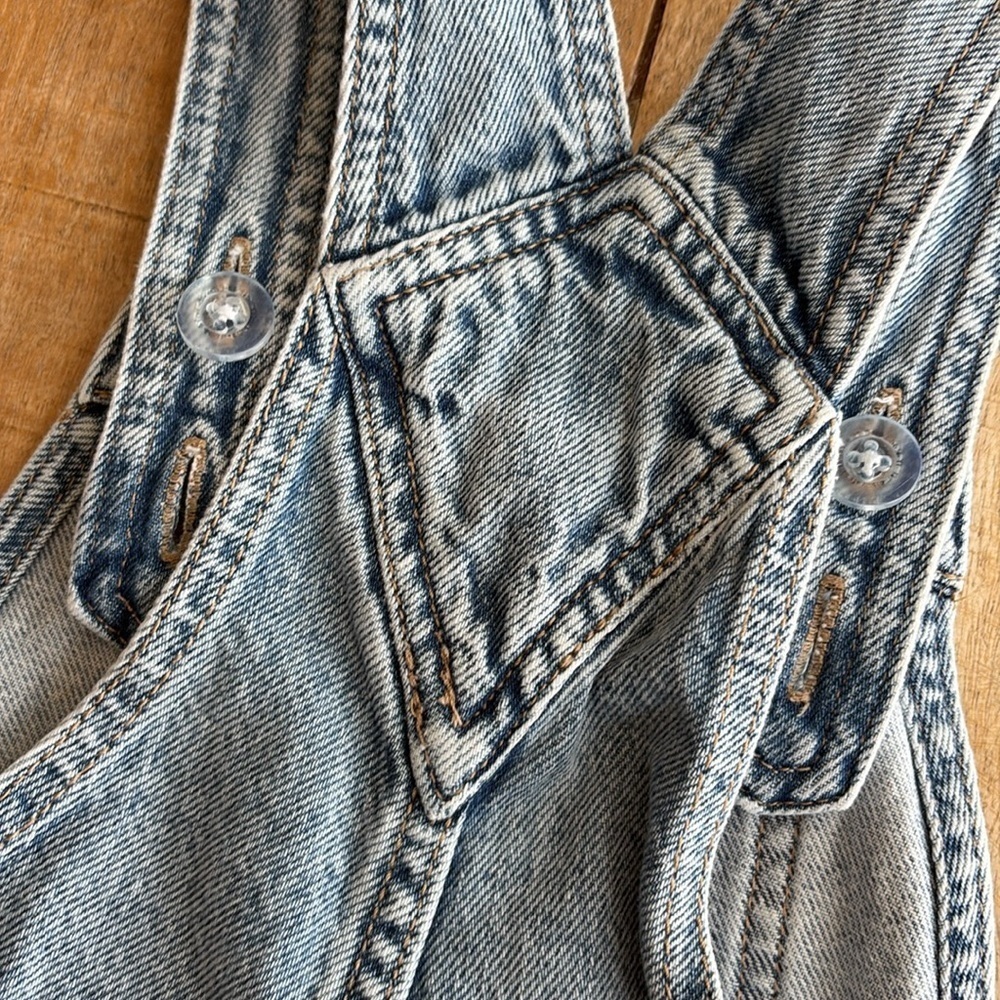 GAP Girls Denim Overalls XS(4/5) - Picture 7 of 7